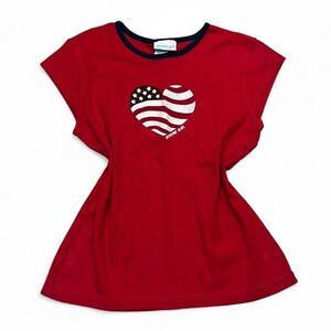 Genuine girl Women's Red and Burgundy T-shirt